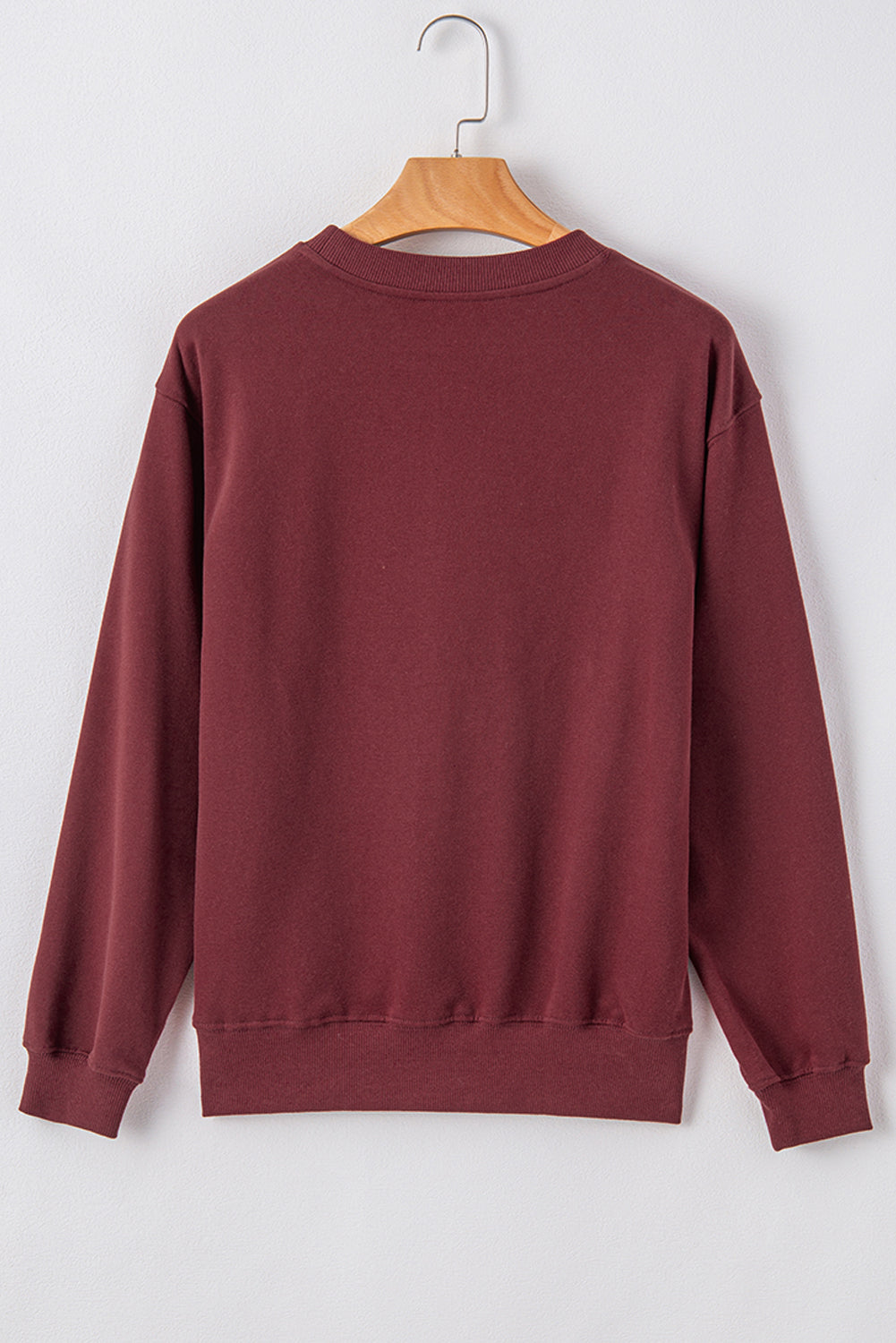 Cristina | Classic Drop Shoulder Crewneck Sweatshirt