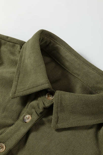 Hazel | Corduroy A-Line Mini Dress