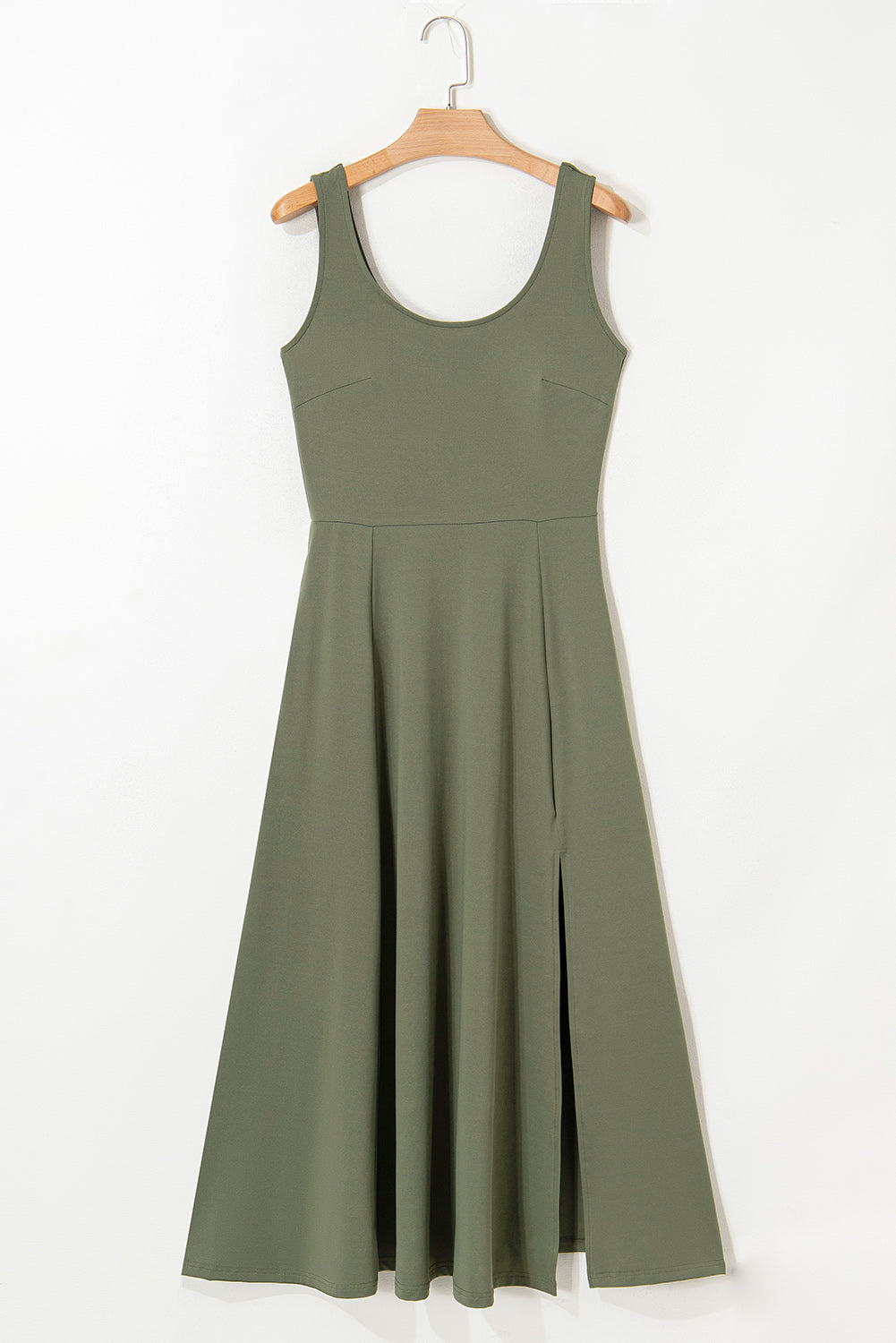 Amanda | Sleeveless Scoop Neck Dress
