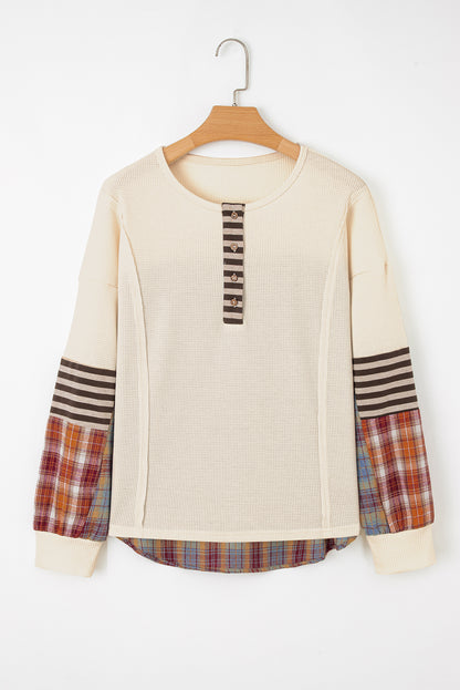 Matilda | Textured Waffle Pullover