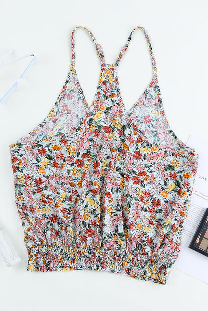 Amelie | Floral Draped Summer Top