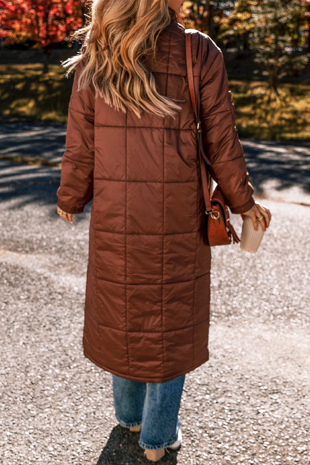 Brooklyn | Quilted Stand-Neck Coat
