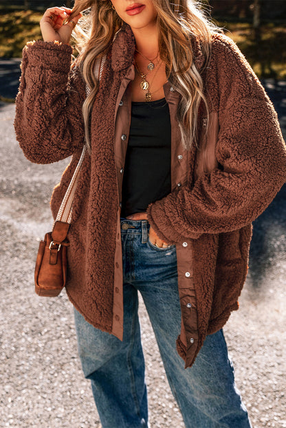 Grace | Teddy Bear Sherpa Jacket