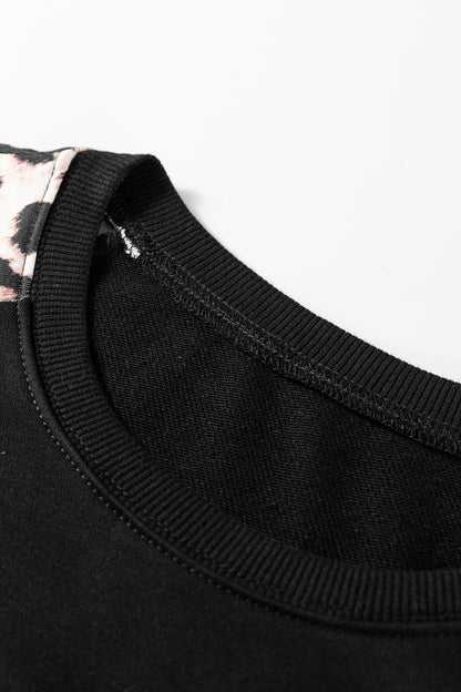 Hailey | Leopard Print Patchwork Dress