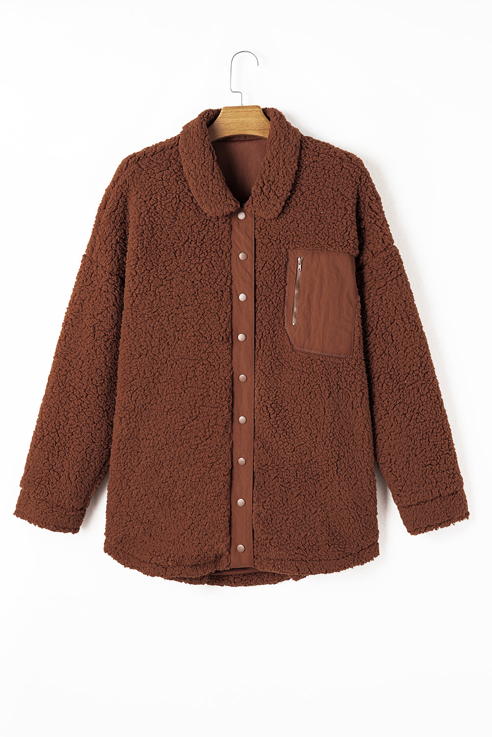 Grace | Teddy Bear Sherpa Jacket