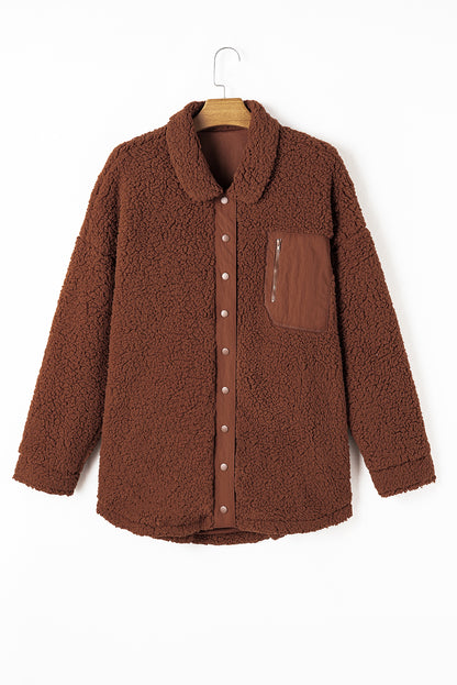 Grace | Teddy Bear Sherpa Jacket