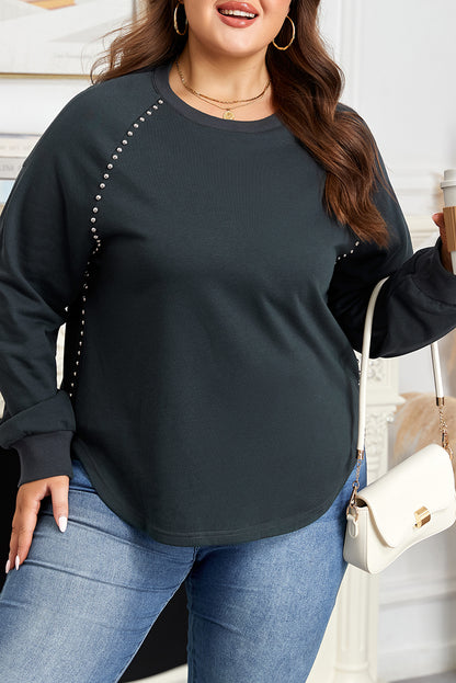 Alexandra | Studded Plus Size Jumper
