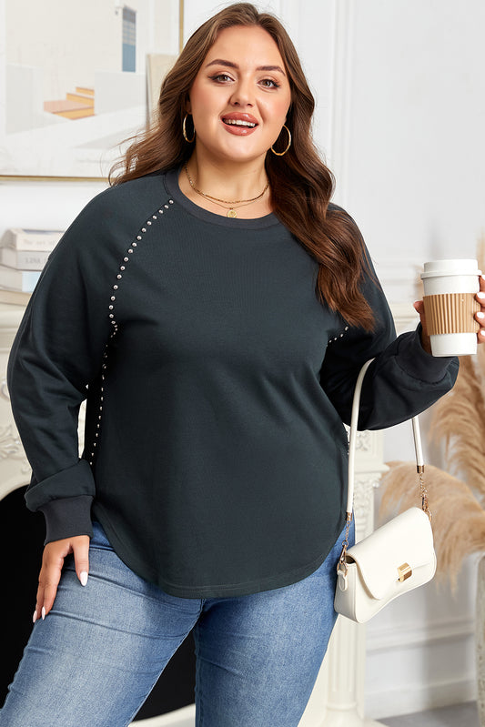 Alexandra | Studded Plus Size Jumper