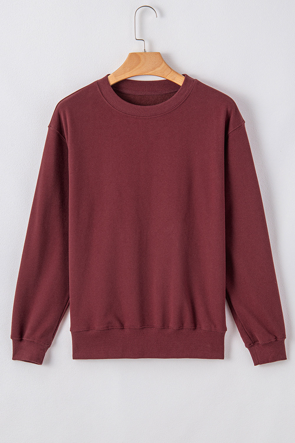 Cristina | Classic Drop Shoulder Crewneck Sweatshirt